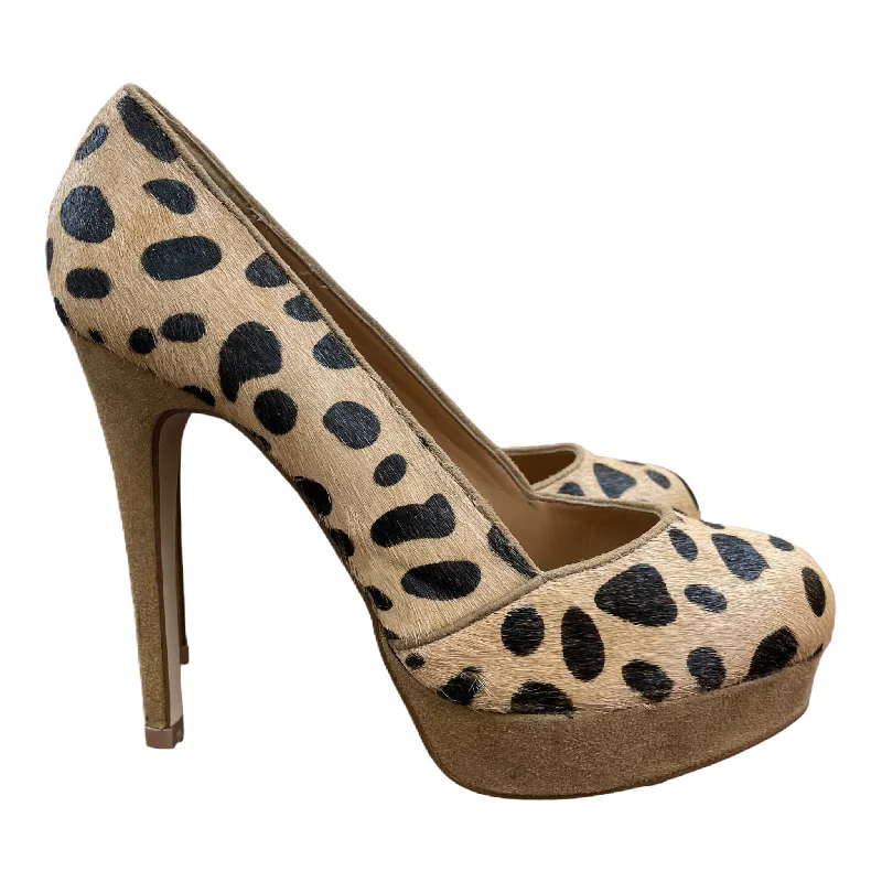 Leisure Sports Animal Print Shoes Heels Stiletto By Chinese Laundry, Size: 6.5