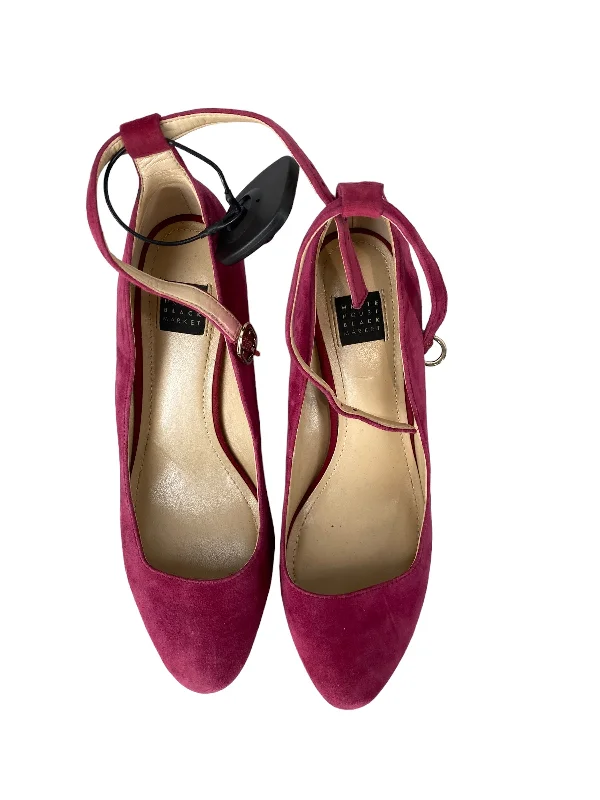 Fresh And Capable Pink Shoes Heels Block White House Black Market, Size 6.5