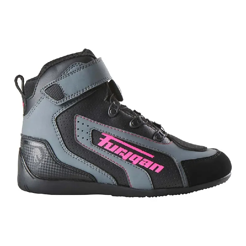 Fashion Expert Furygan V4 Easy D3O Vented Ladies Shoes Black / Pink