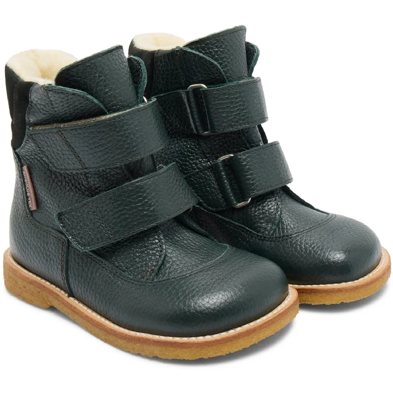 Elegant Design Angulus Deep Teal/Deep Teal Tex Boot with Velcro Closure