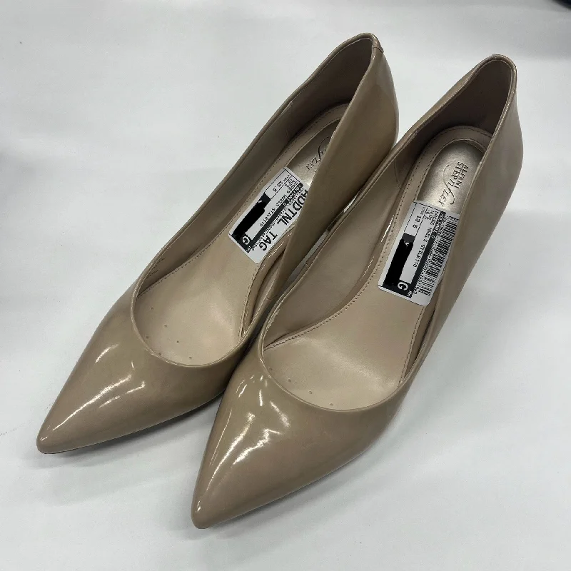Classic Style Nude Shoes Heels Stiletto Alfani O, Size 10.5