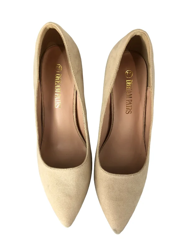 Trendy Items Beige Shoes Heels Stiletto Clothes Mentor, Size 7.5
