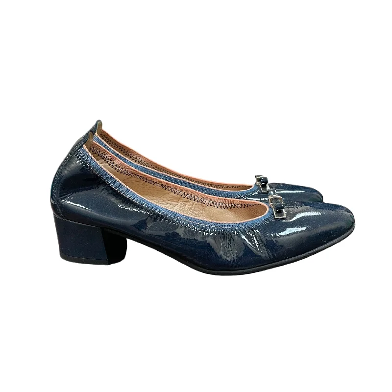 Comfortable Mind Blue Shoes Heels Block By by Hispanitas, Size: 7.5