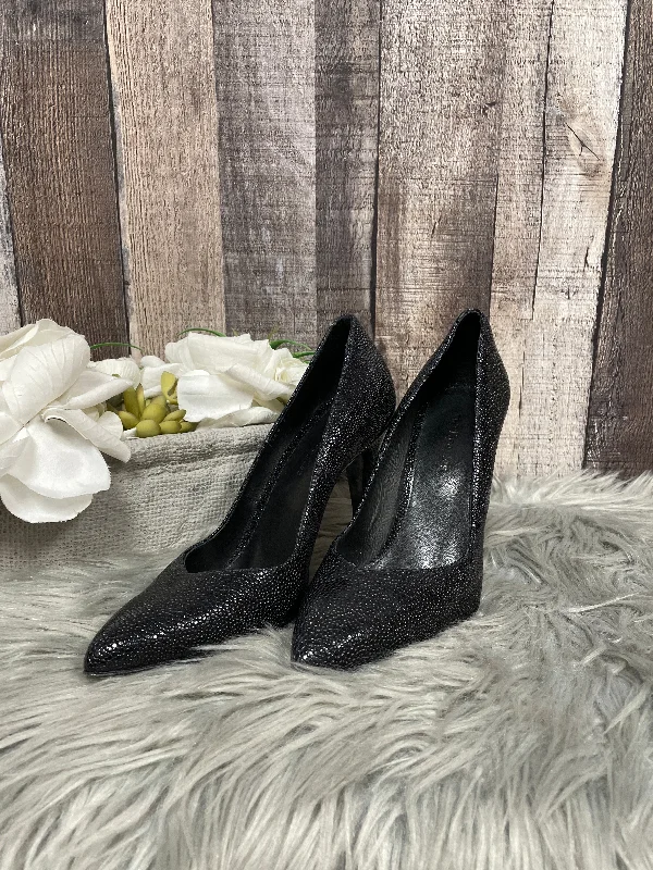 Artistic Temperament Black Shoes Heels Stiletto Cme, Size 7