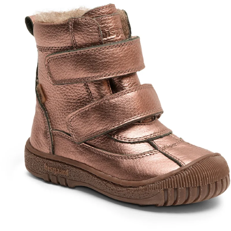 Luxury Fashion Bisgaard Rose Gold Ellis Tex Vinterstøvler
