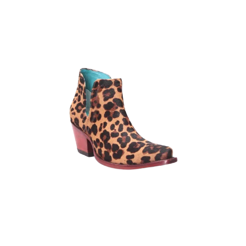Economic Outlook Ariat Women's Hair On Dixon Ankle Leopard Boots