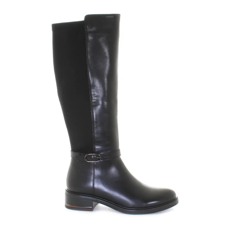 High Street Series Womens Sandra High Boot Wide Calf