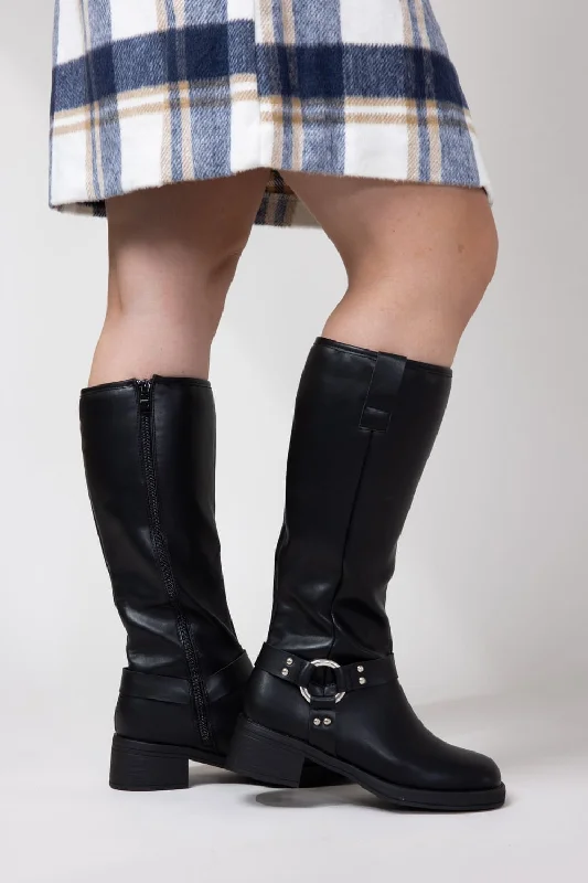 High-quality Styles Top Moda Berlin-1 Tall Boots for Women in Black | BERLIN-1 BLACK