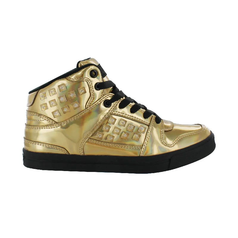 Dressing Tips Gotta Flurt Women's Hip Hop HD III Gold/Black Fashion Sneaker