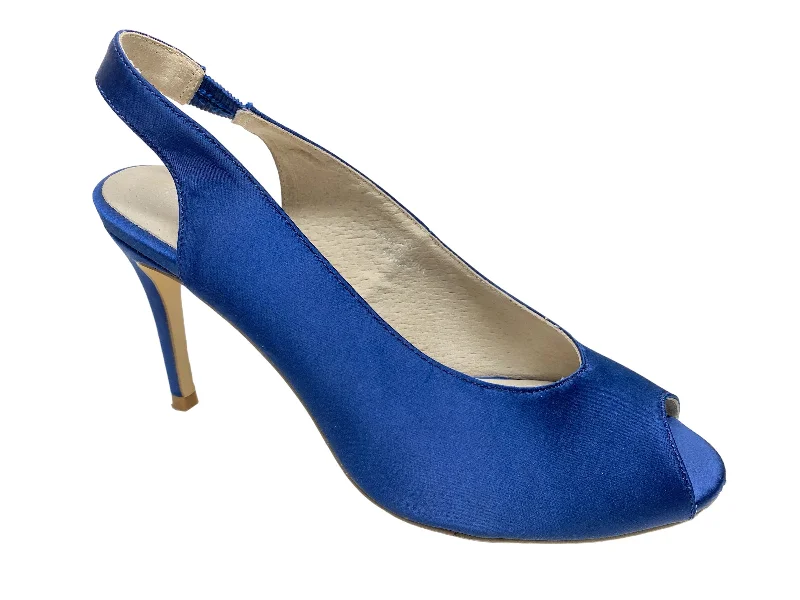 Fashionable And Fashionable Blue Shoes Heels Stiletto Clothes Mentor, Size 8