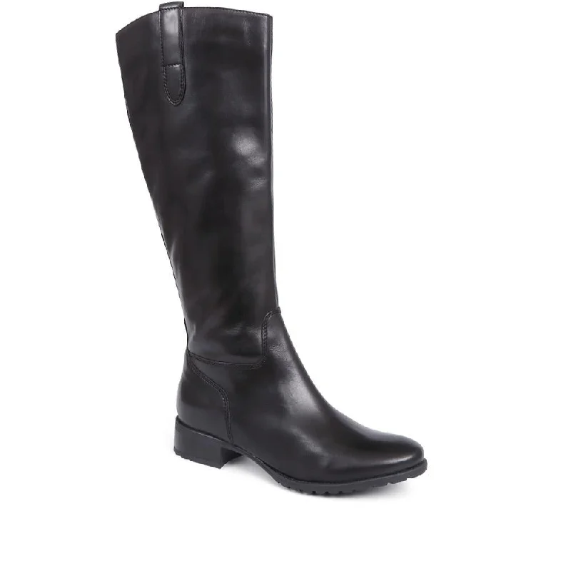 Integrated Design Cinzia Leather Riding Boots - CINZIA / 320 543