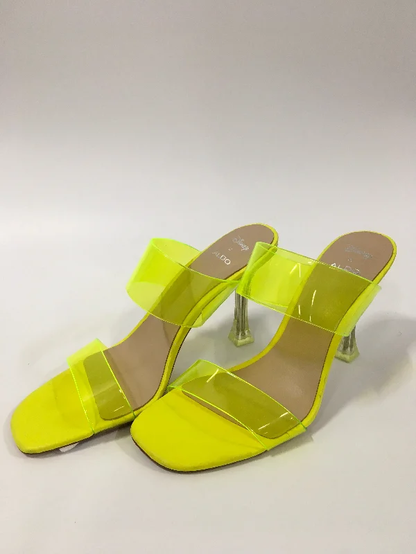 Exquisite Design Neon Shoes Heels Stiletto Aldo, Size 7.5