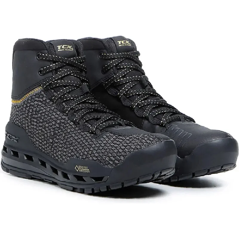 Fashionable In The Times TCX Climatrek Surround Ladies Gore-Tex Boots Black / Gold Fashionable In The Times TCX Climatrek Surround Ladies Gore-Tex Boots Black / Gold