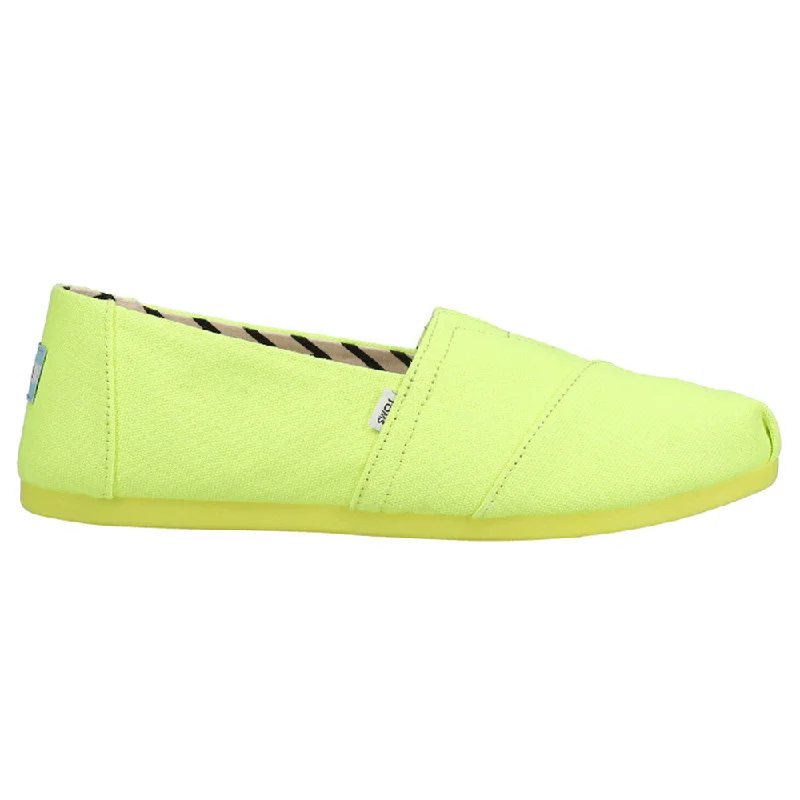 Perfect Tailoring Alpargata Canvas Slip On Flats