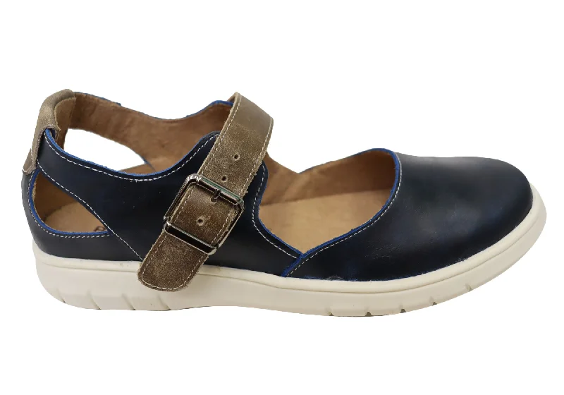 Creative Prints Balatore Paige Womens Comfortable Brazilian Mary Jane Leather Shoes
