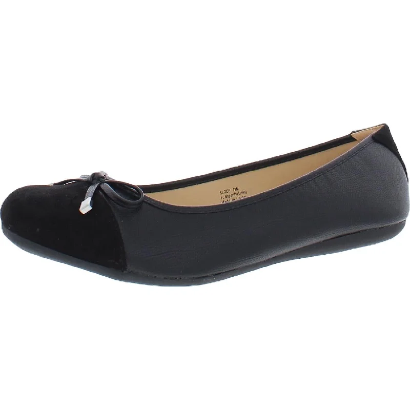 Luxury Classic Bellini Womens Sloop Faux leather Round Toe Ballet Flats