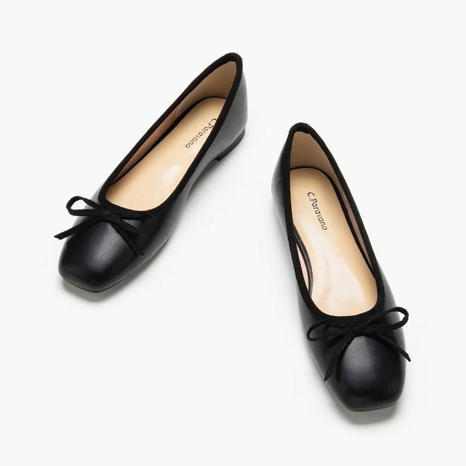 Lace Design Bowknot Ballet Flats (Elena)