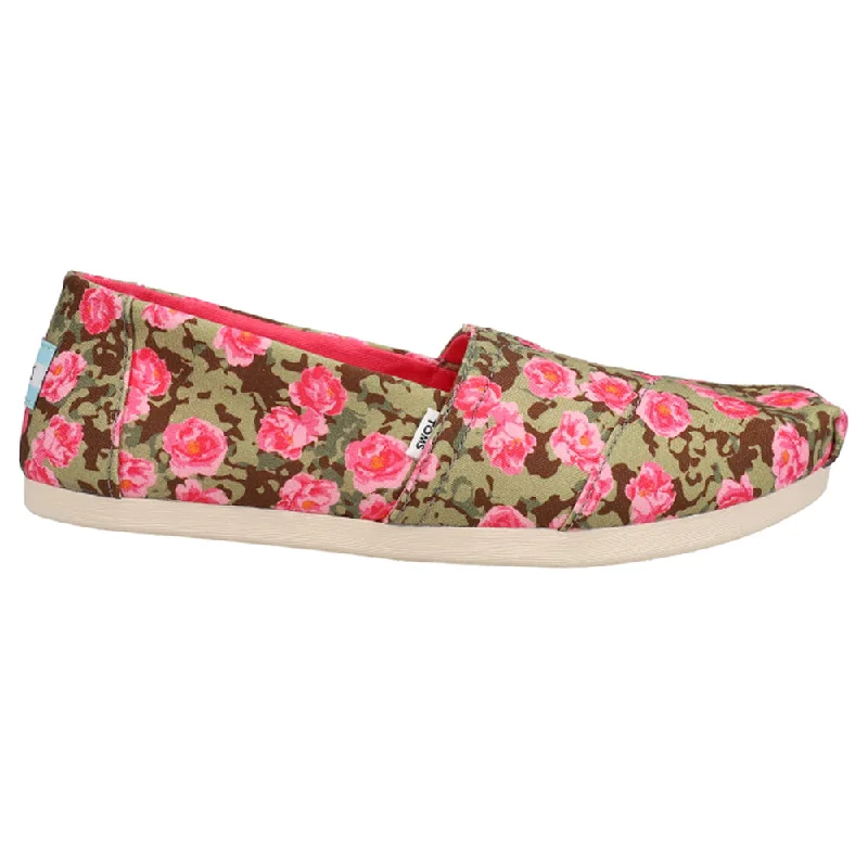 Elegant Wear Alpargata Floral Slip On Flats