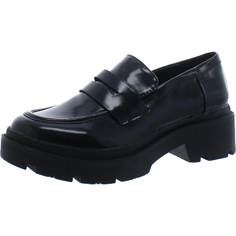 Fashion Selection Blondo Womens Sherrie Leather Water Resistant Loafers