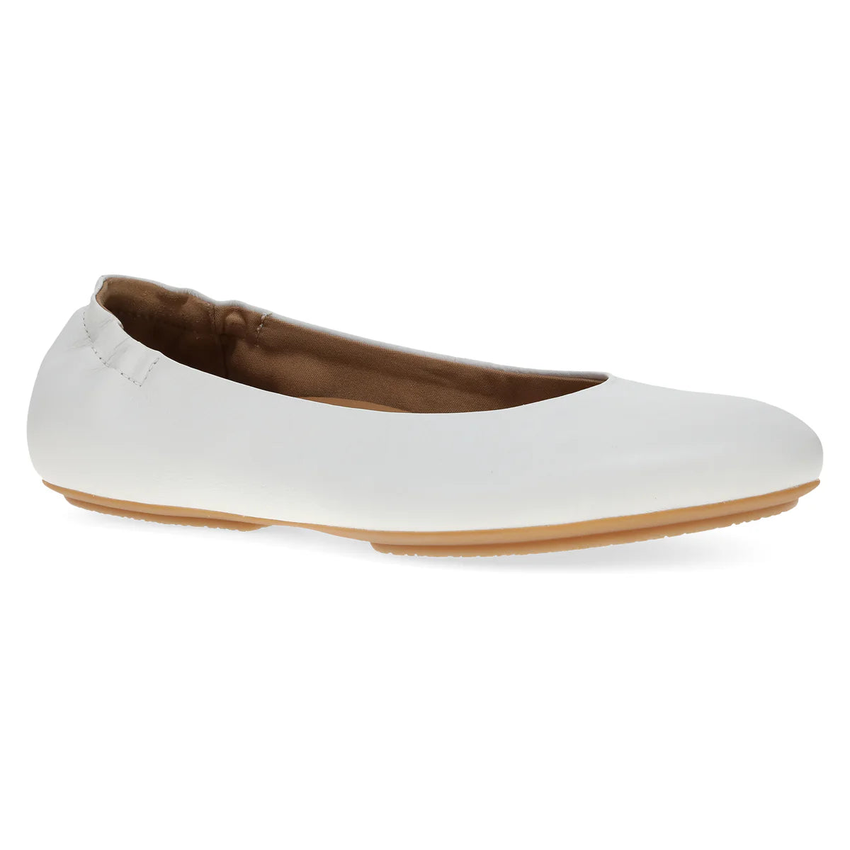 Elegant Design Mollie Perennial Ballet Flat in White