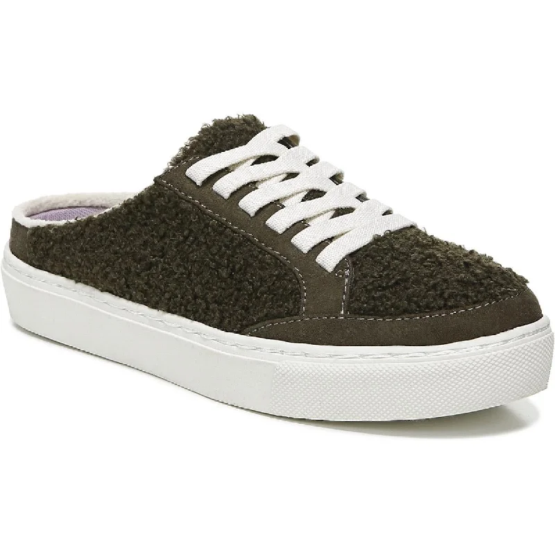 Sports Fashion Dr. Scholl's NBD Women's Faux Shearling or Wool Slip On Sneaker Mules