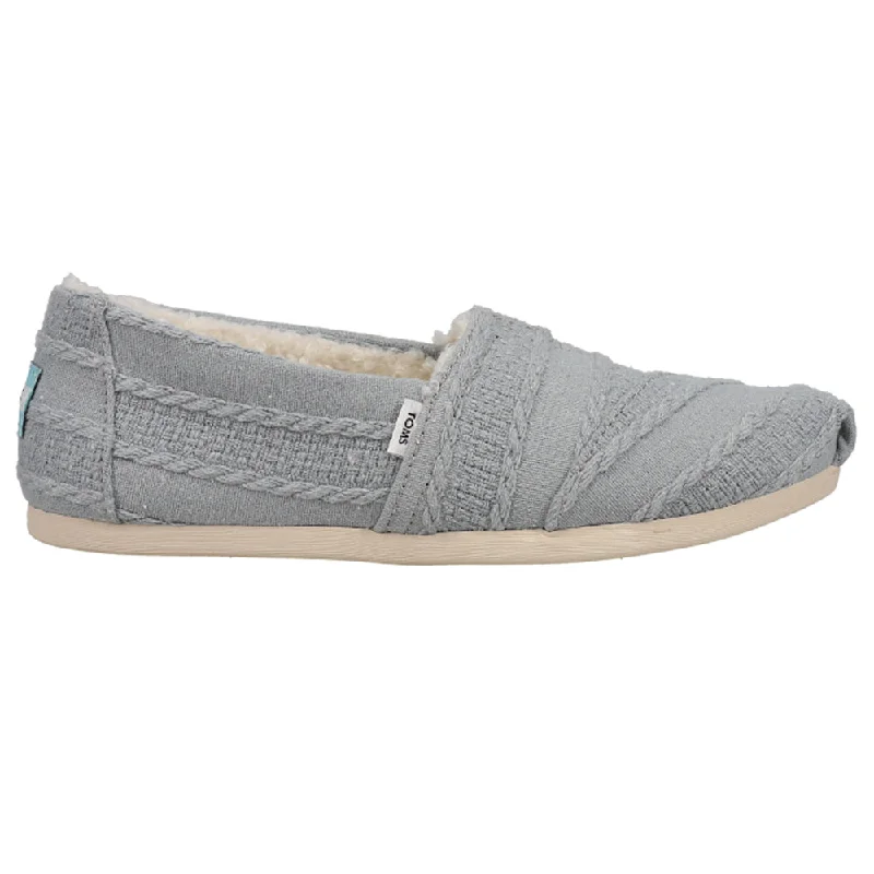 Integrated Design Alpargata Cozy Knit Slip On Flats