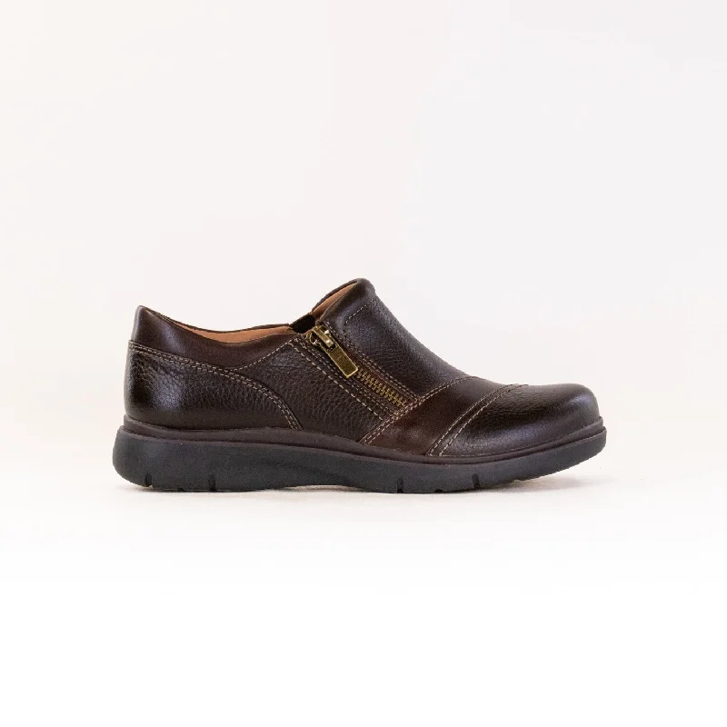 Trendy Items Clarks Certina Pure (Women's) - Dark Brown Leather