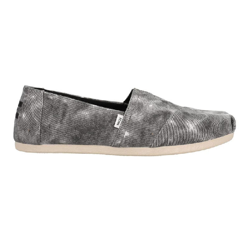 Comfortable Wear Alpargata Distressed Slip On Flats