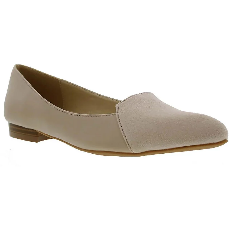 Sweet Breath Bellini Womens Flora Textured Pointed Toe Loafers