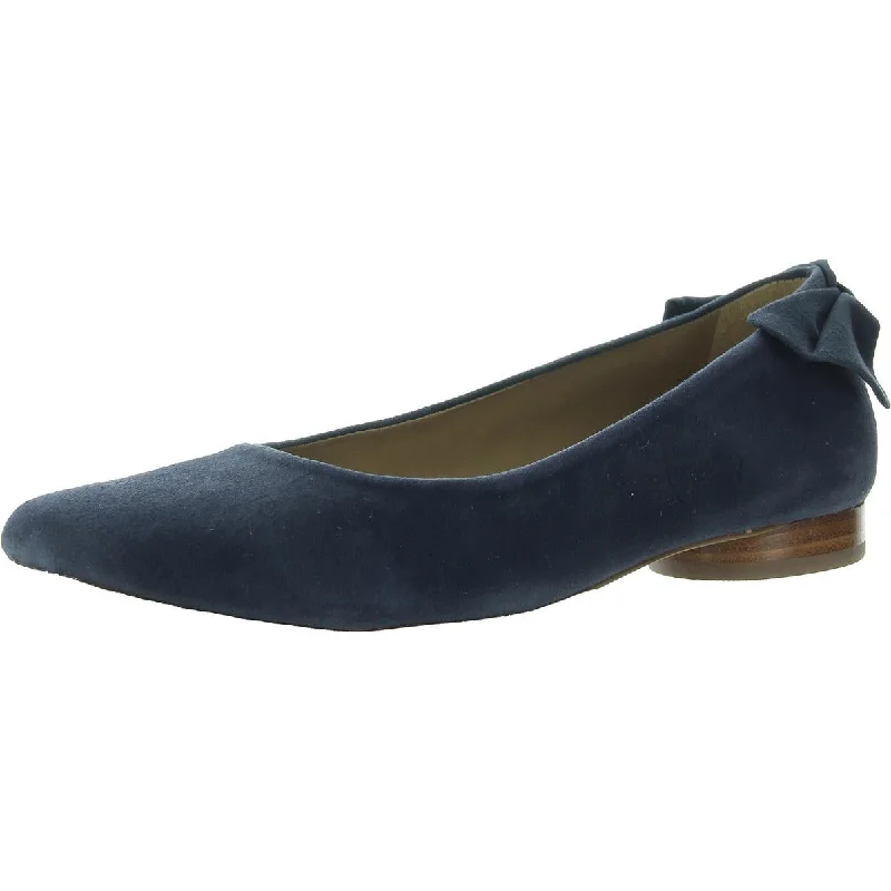 Navy Kid Suede