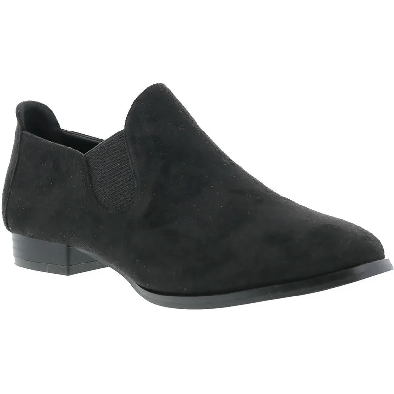 Youthful Vitality Bellini Womens Brynn Faux Suede Loafer Slip-On Sneakers