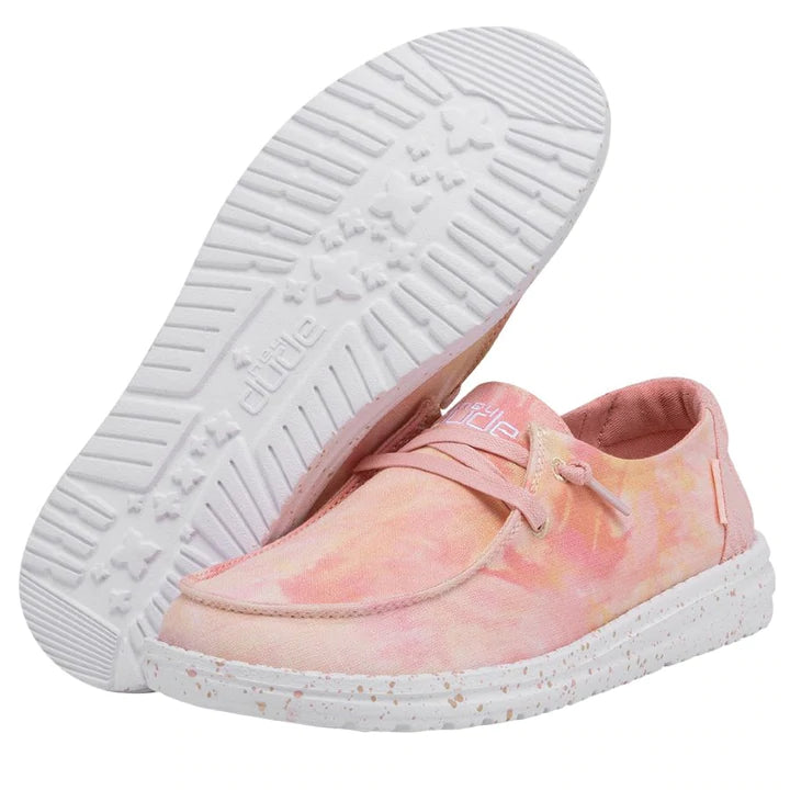 New Products Hey Dude Wendy Tie Dye Lemon Ombre