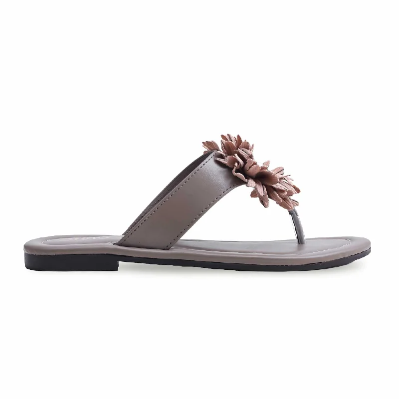 Elegant Design Fawn Casual Chappal CL1984