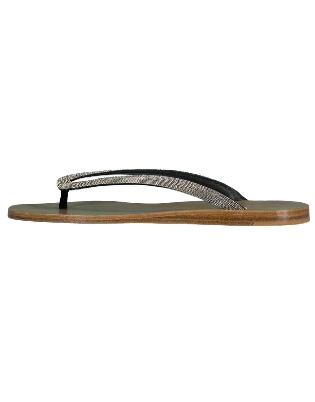 High-end Design Monili Flip Flops