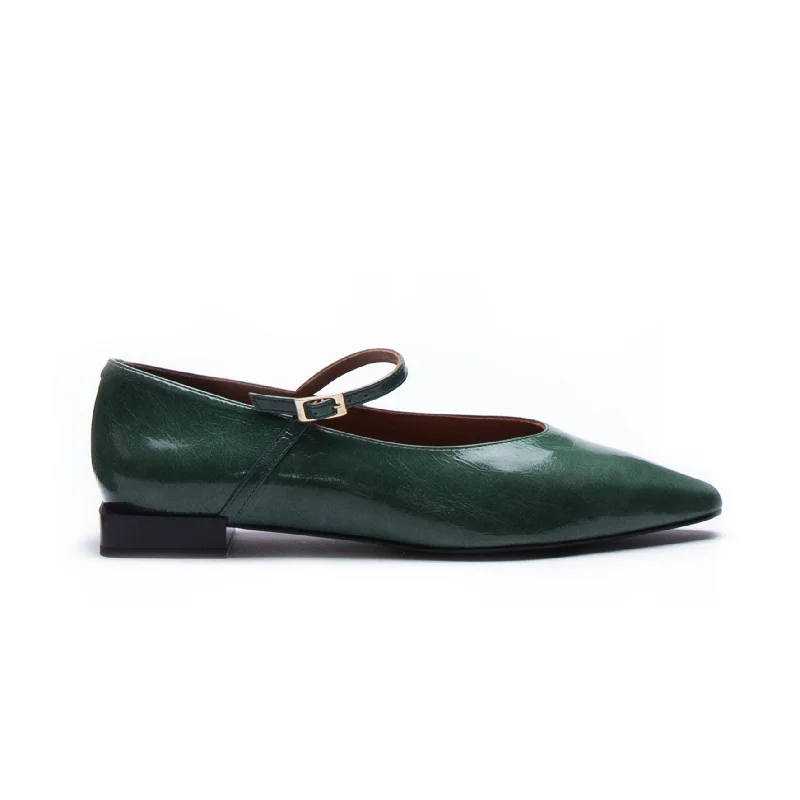 Patent Pine Green