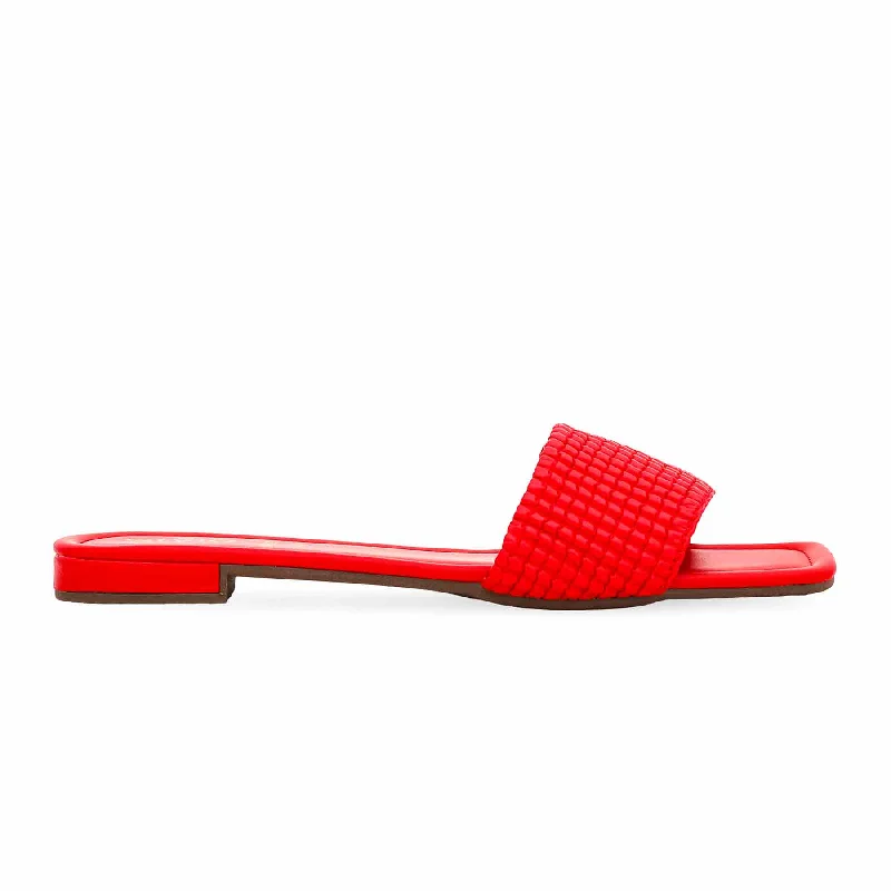 Leisure Sports Red Formal Slipper FR8230