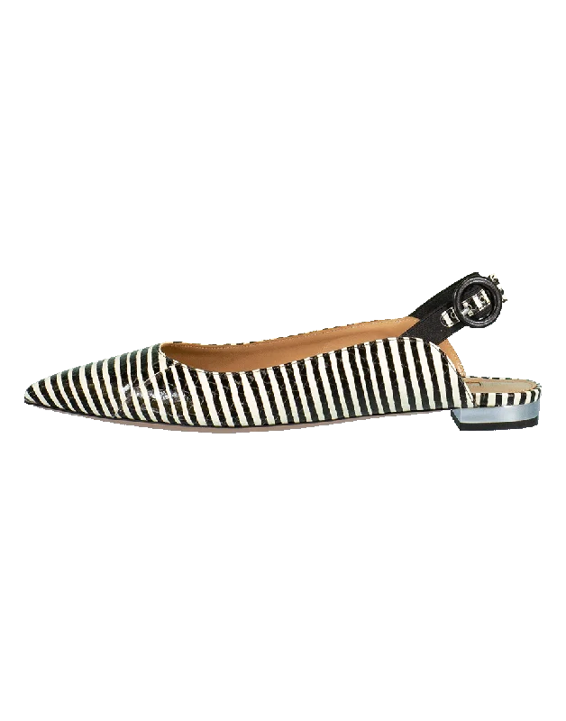 Artistic Temperament Striped Snake Yale Ballet Flat