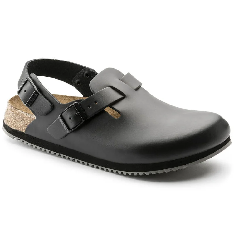 Sweet Breath Tokio Super Grip Slip-Resistant Clog in Black
