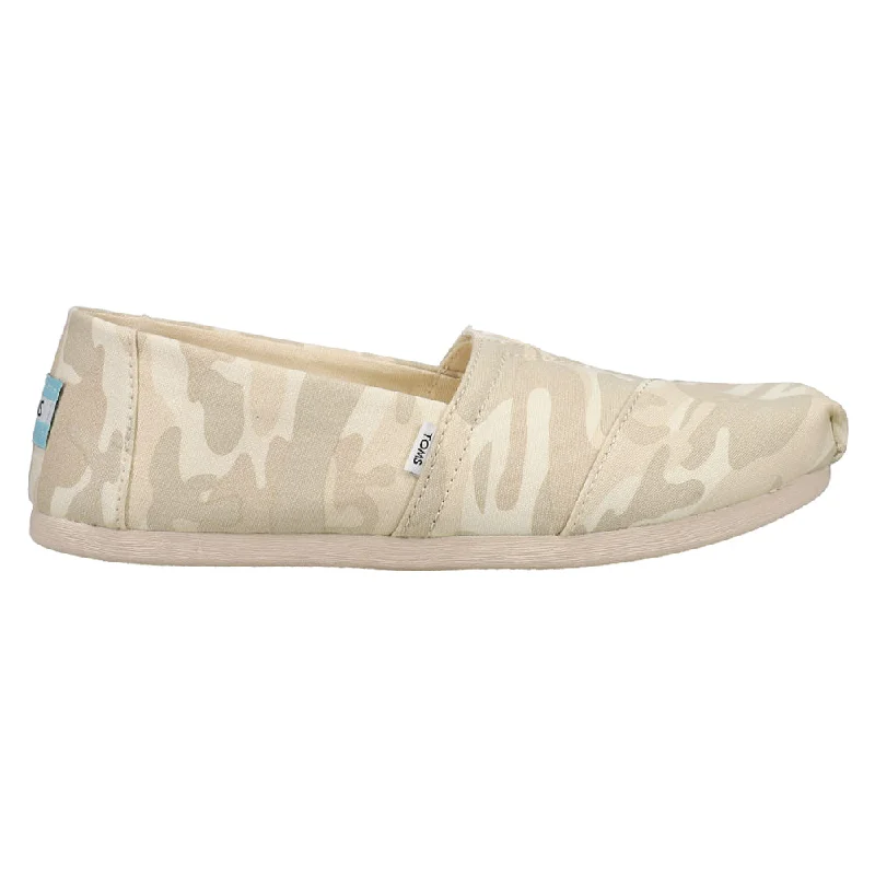 Fashionable Prints Alpargata Camo Slip On Flats