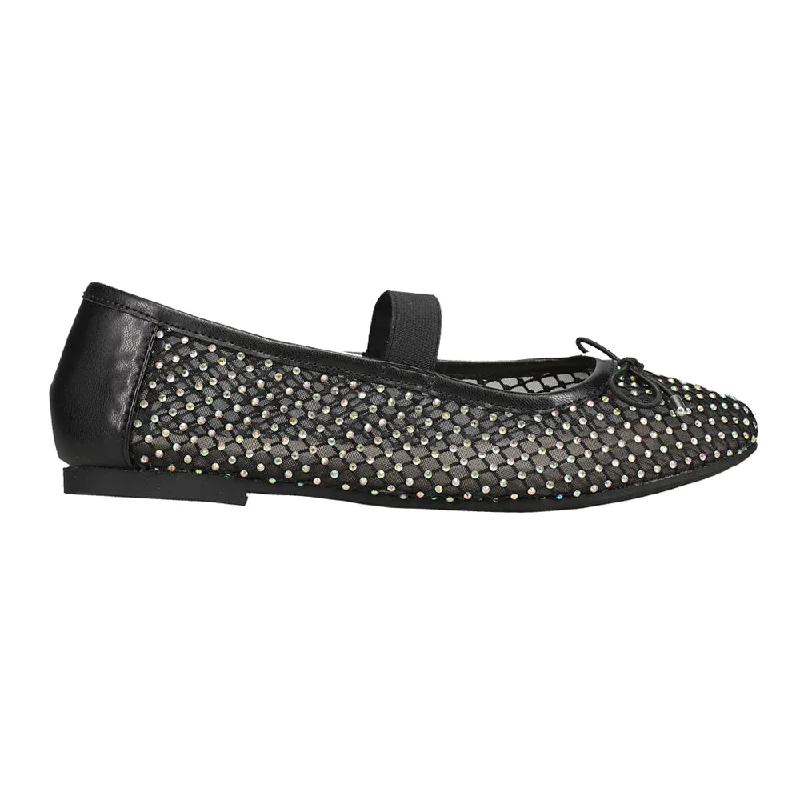 New Products Unica Rhinestone Mary Jane Flats