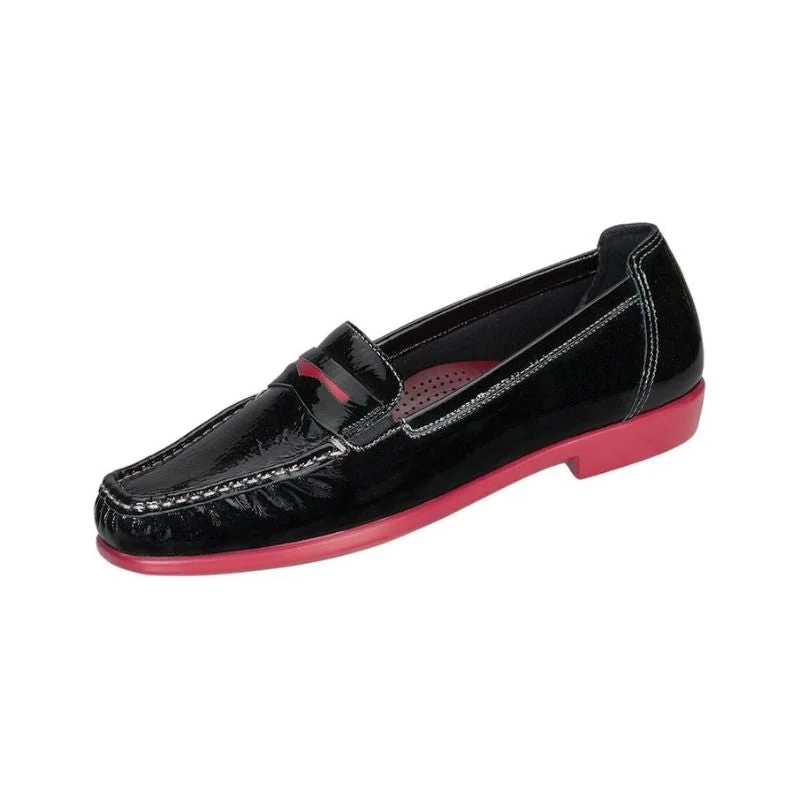 Exquisite Tailoring SAS Penny J Black Pat Rouge Women's Shoes 2350-311