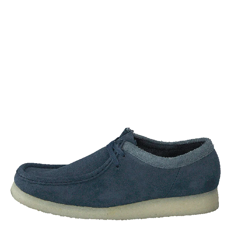 Breathable Design Wallabee Blue Suede