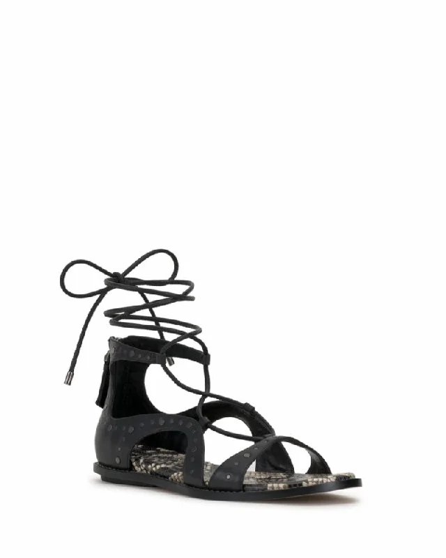Elegant Design Vince Camuto DAWNICEE BLACK WARM VANILLA/SFT SILKY L