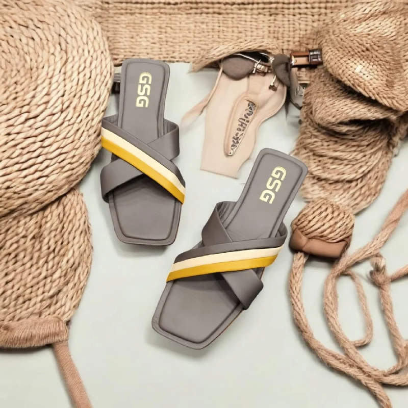 Simple Design CASSIEY Stylish Slaone Casuals Flat For Women