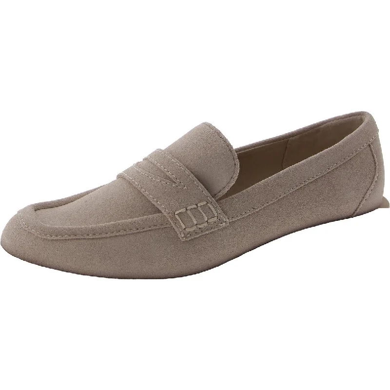 Luxury Style Dolce Vita Womens Faux Suede Square toe Loafers
