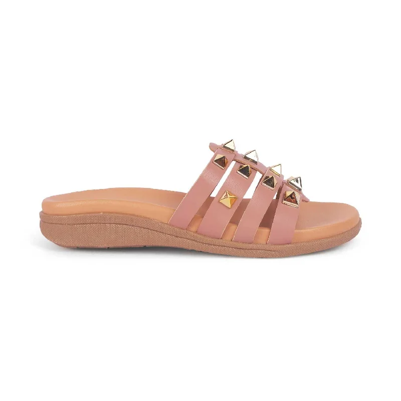 Economic Outlook Tresmode Tonrow Pink Women's Dress Flats
