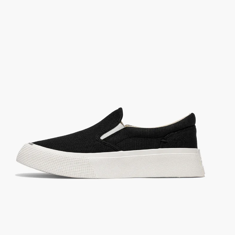 Bright Colors Slip On Black