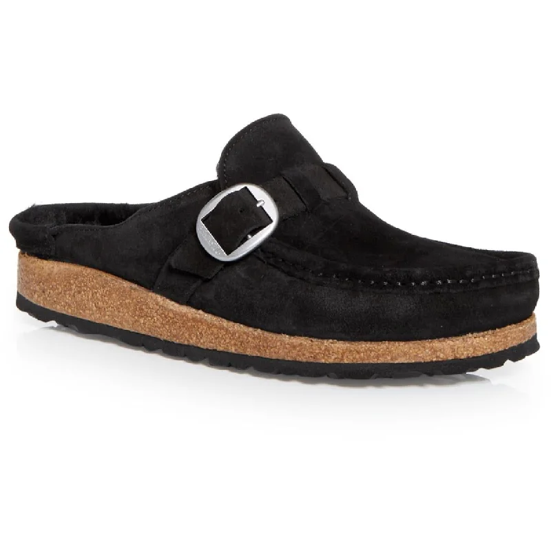 Tropical Style Birkenstock Womens Buckley Suede Slip On Mules