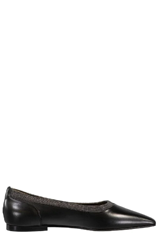 Sports Fashion Point Toe Ballet Flat