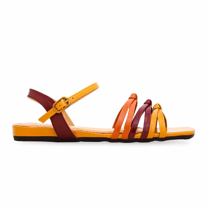 Elegant Design Yellow Formal Sandal FR5305